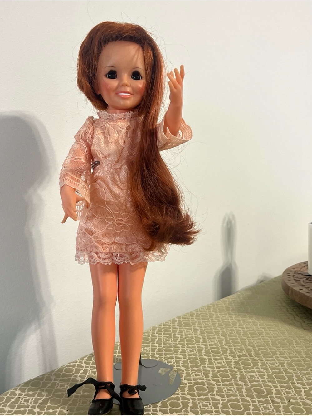 Idea Crissy Doll with Auburn Growing Hair from 1960’s